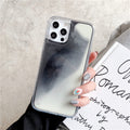 Luminous Phone Case For iPhone 12 11 12 Pro Max XR XS Max X 7 8 Plus 12 Mini 12Pro 12 11 Glitter Neon Sand Back Cover