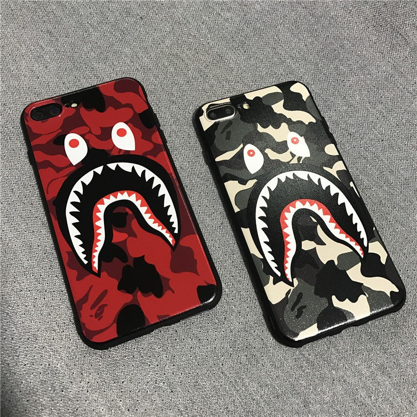 Shark Mouth Suitable for Apple 12plus Phone Case iPhone 11 Full Package Matte 14 Silicone Soft Case Anti Drop