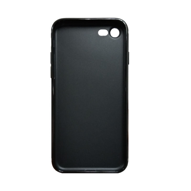 Mobile Shell Apple 8Plus Black tpu Face Line Soft Shell Simple Sketch Shell For iphone 6