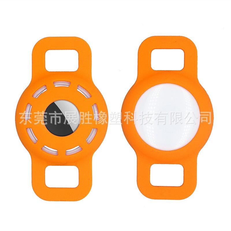 Suitable for Apple Airtag Silicone Protective Case Apple Locator Tracker Pet Anti-loss Protective Case