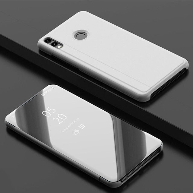 Mirror Flip Case For Huawei P Smart P20 P10 Mate