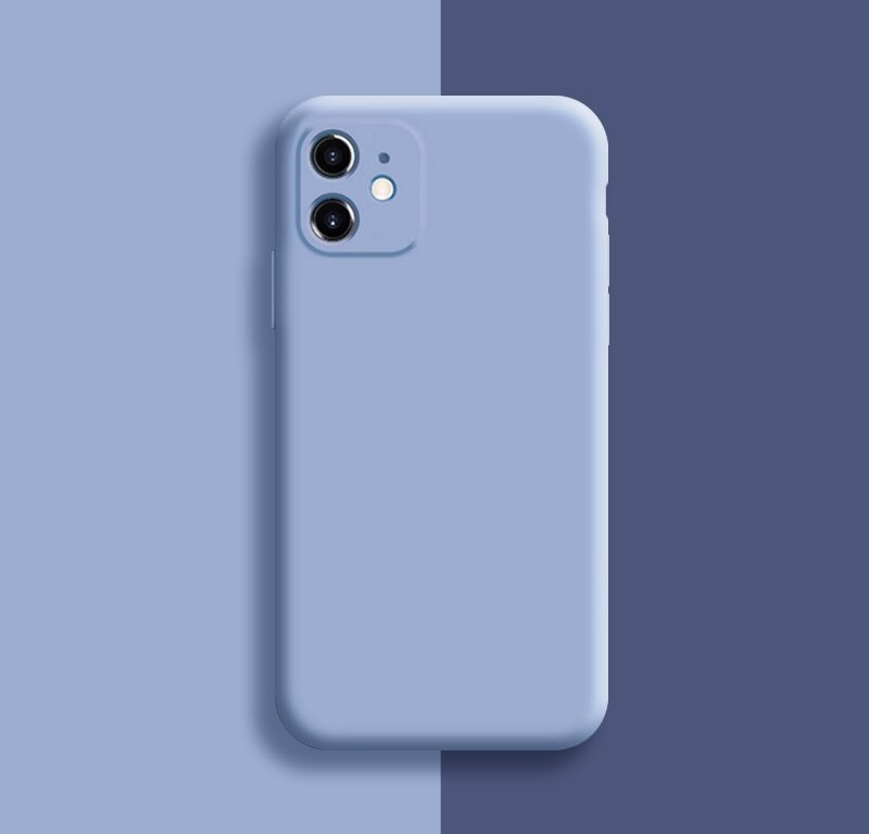 Liquid Silicone Case For iPhone 11 Pro Max Case Full protector Camera Case For iPhone