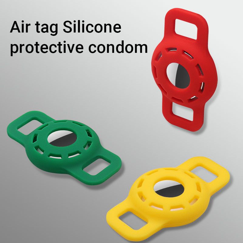 Suitable for Apple Airtag Silicone Protective Case Apple Locator Tracker Pet Anti-loss Protective Case