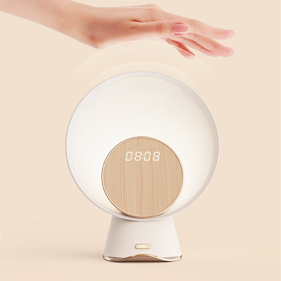 Moon Light Wireless Charging   bluetooth speaker wireless charger smart night lamp with alarm clock