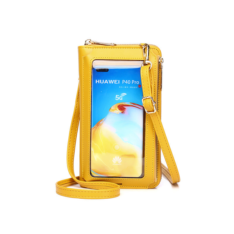 Multifunctional Touch Screen Mobile Phone Bag Women's Messenger Bag New Mobile Phone Bag Fashion Small Bag