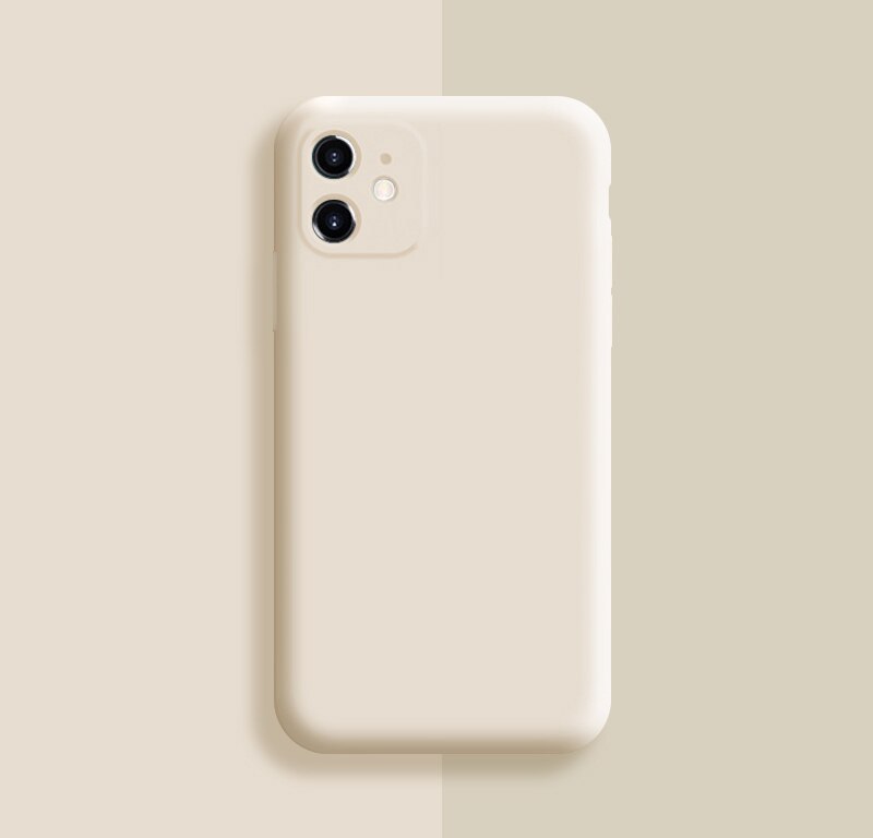 Liquid Silicone Case For iPhone 11 Pro Max Case Full protector Camera Case For iPhone