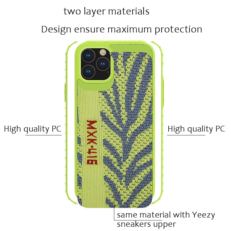 Fashion Trend 350 Case for iPhone iPhone 11 Pro Max Sneakers Material Shock Absorbing Protective Sport Cover for iPhone 11 pro
