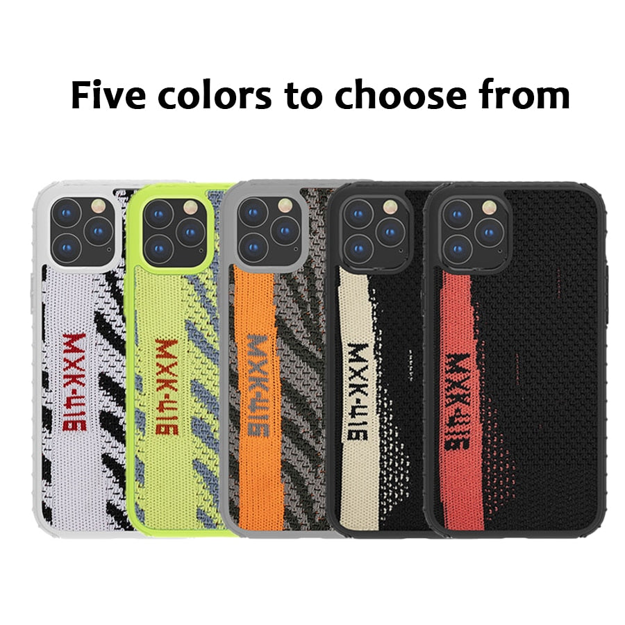 Fashion Trend 350 Case for iPhone iPhone 11 Pro Max Sneakers Material Shock Absorbing Protective Sport Cover for iPhone 11 pro