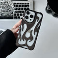 Summer heat dissipation hollow out suitable for iPhone 16 Promax phone case Apple 13 simple anti drop protective case