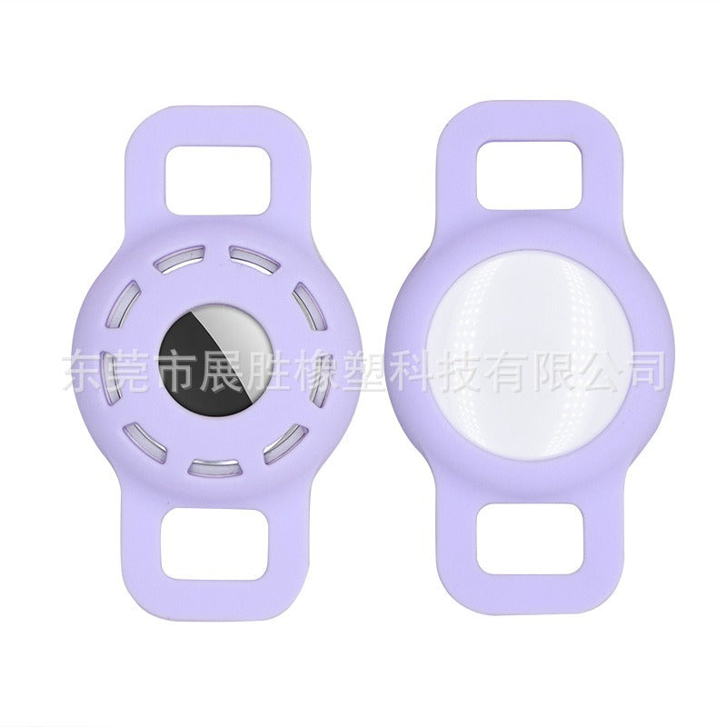 Suitable for Apple Airtag Silicone Protective Case Apple Locator Tracker Pet Anti-loss Protective Case