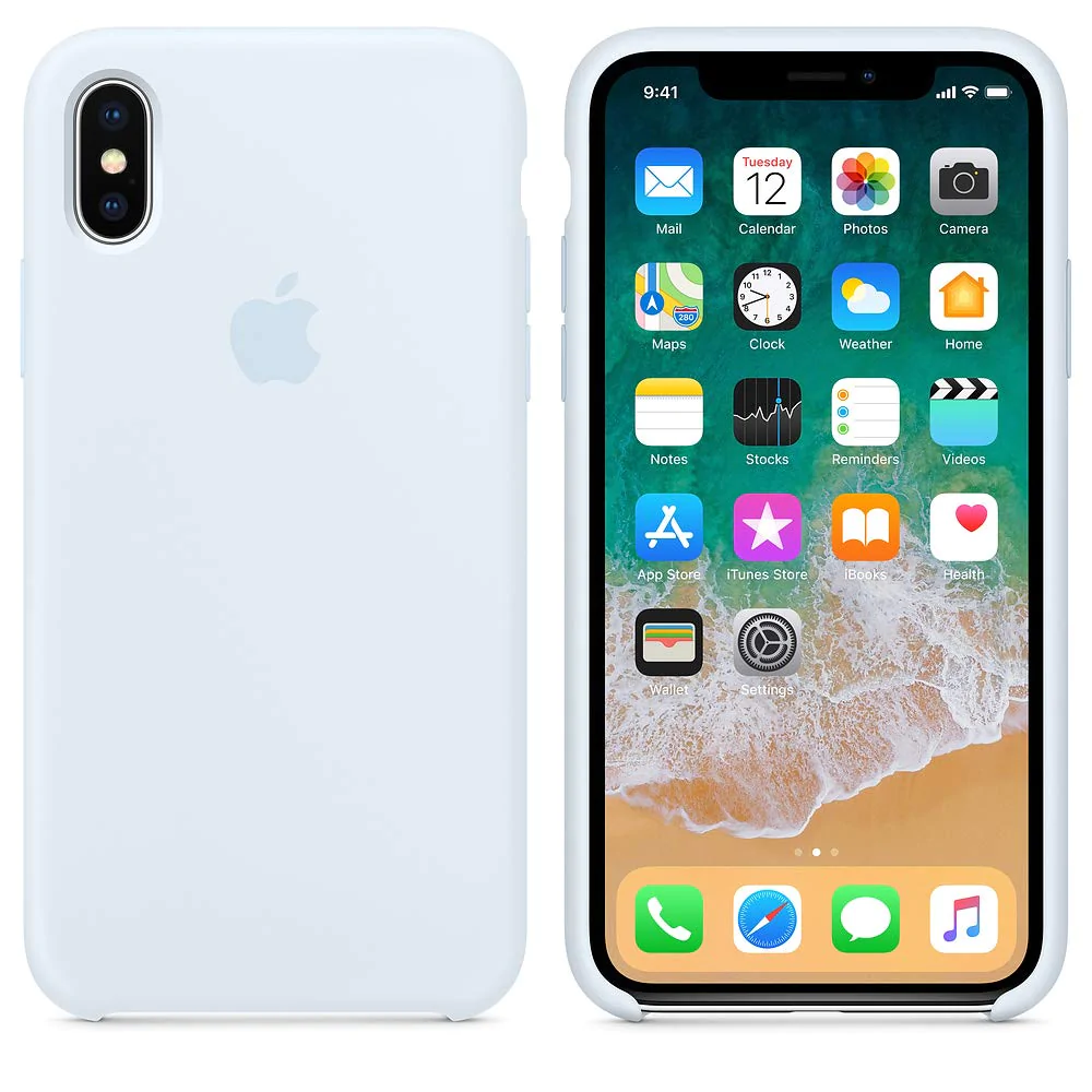 Liquid Silicone Phone Case All-Inclusive For Apple 13promax Protective Case iPhone12 Drop-resistant 11promax (Sky Blue)