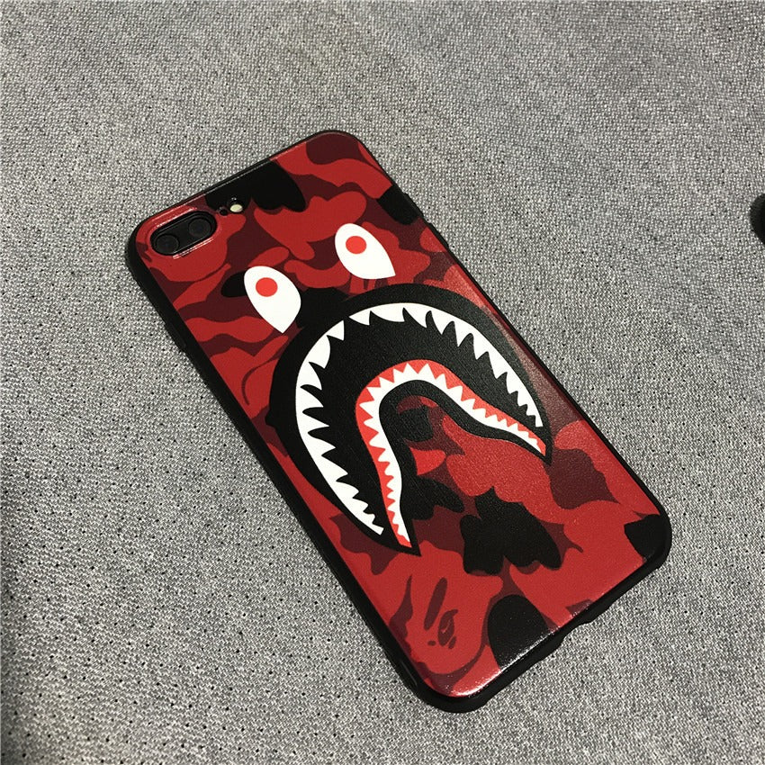 Shark Mouth Suitable for Apple 12plus Phone Case iPhone 11 Full Package Matte 14 Silicone Soft Case Anti Drop
