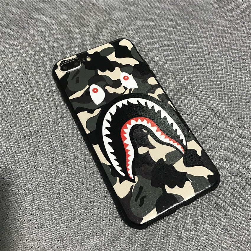 Shark Mouth Suitable for Apple 12plus Phone Case iPhone 11 Full Package Matte 14 Silicone Soft Case Anti Drop
