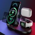 Wireless Charger 3 in1 Multifunctional Vertical Fit Apple Watch Earphones Wireless Fast Charging