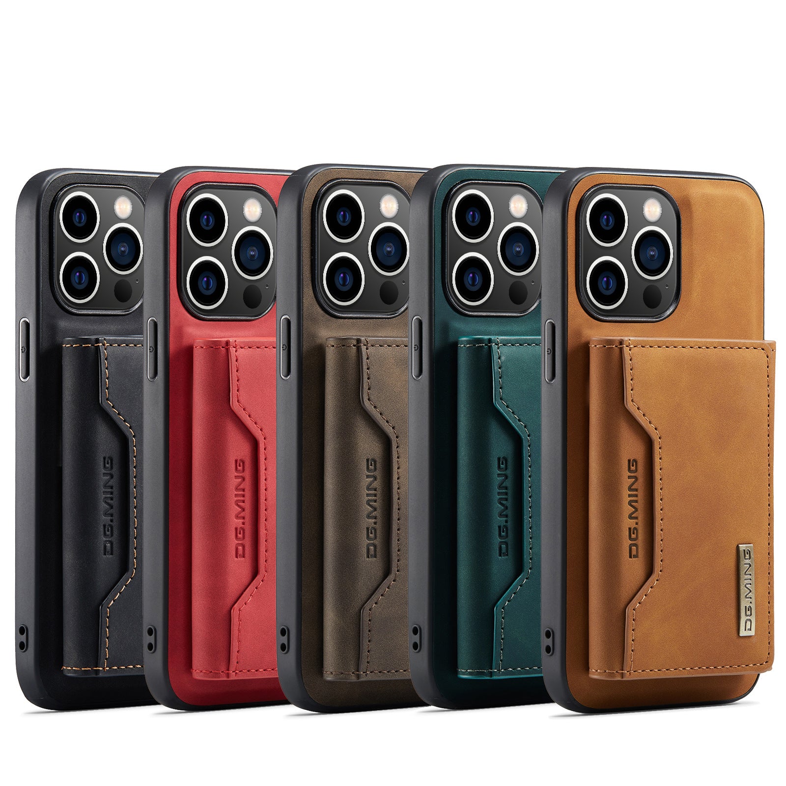 Applicable to iPhone14 Pro Max Split Card Case iP14 Plus Magnetic Card Case Protective Cover