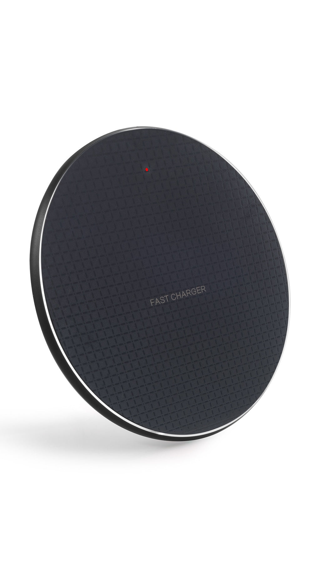 Round wireless ultra-thin charger new product 10W aluminum alloy mobile phone wireless charger gift gift Android Apple universal