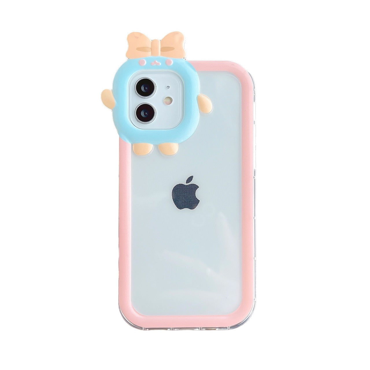 Multi Color Small Monster Lens For Apple iPhone 14maxe Phone Case Angel Eye 12pro Transparent TPU13/XR Soft Cover