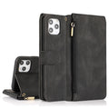 Ip12promax wallet leather case suitable for Ip11 stand phone case protective case