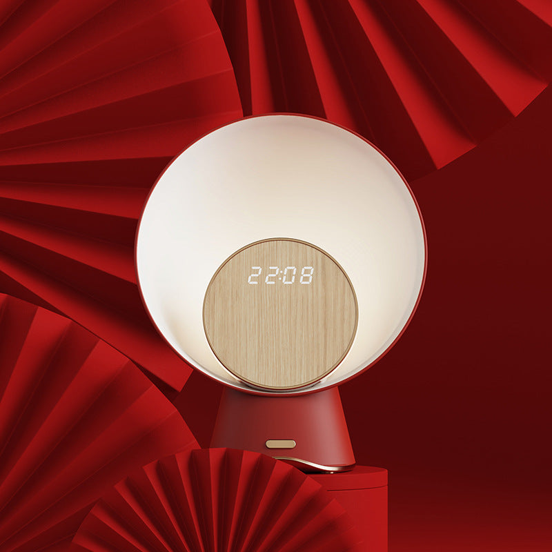 Moon Light Wireless Charging   bluetooth speaker wireless charger smart night lamp with alarm clock