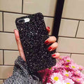 Sequins Hard Coque for iPhone X 8 7 6 XS MAX Color Back Cover