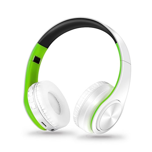 Upgrading  Wireless Bluetooth Headphones Stereo Headset Music sports Over the Earphone with Mic for Iphone Sumsamg  Huawei