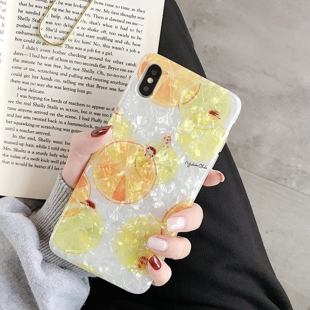 Glitter Marble Case For iphone 7 XR XS MAX Case Soft TPU Back Cover For iphone 6 6S 7 8 Plus iphone X XR Case Cover Phone Case