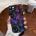 Trendy brand suitable for iPhone 13/14 Promax Apple 12/11 cartoon phone case XR all inclusive XS soft 7p