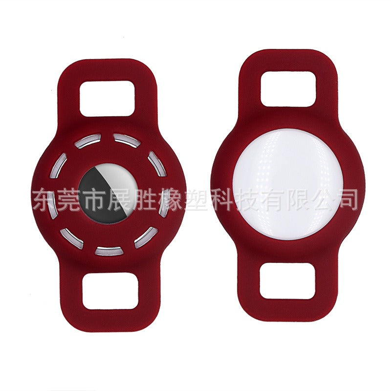Suitable for Apple Airtag Silicone Protective Case Apple Locator Tracker Pet Anti-loss Protective Case