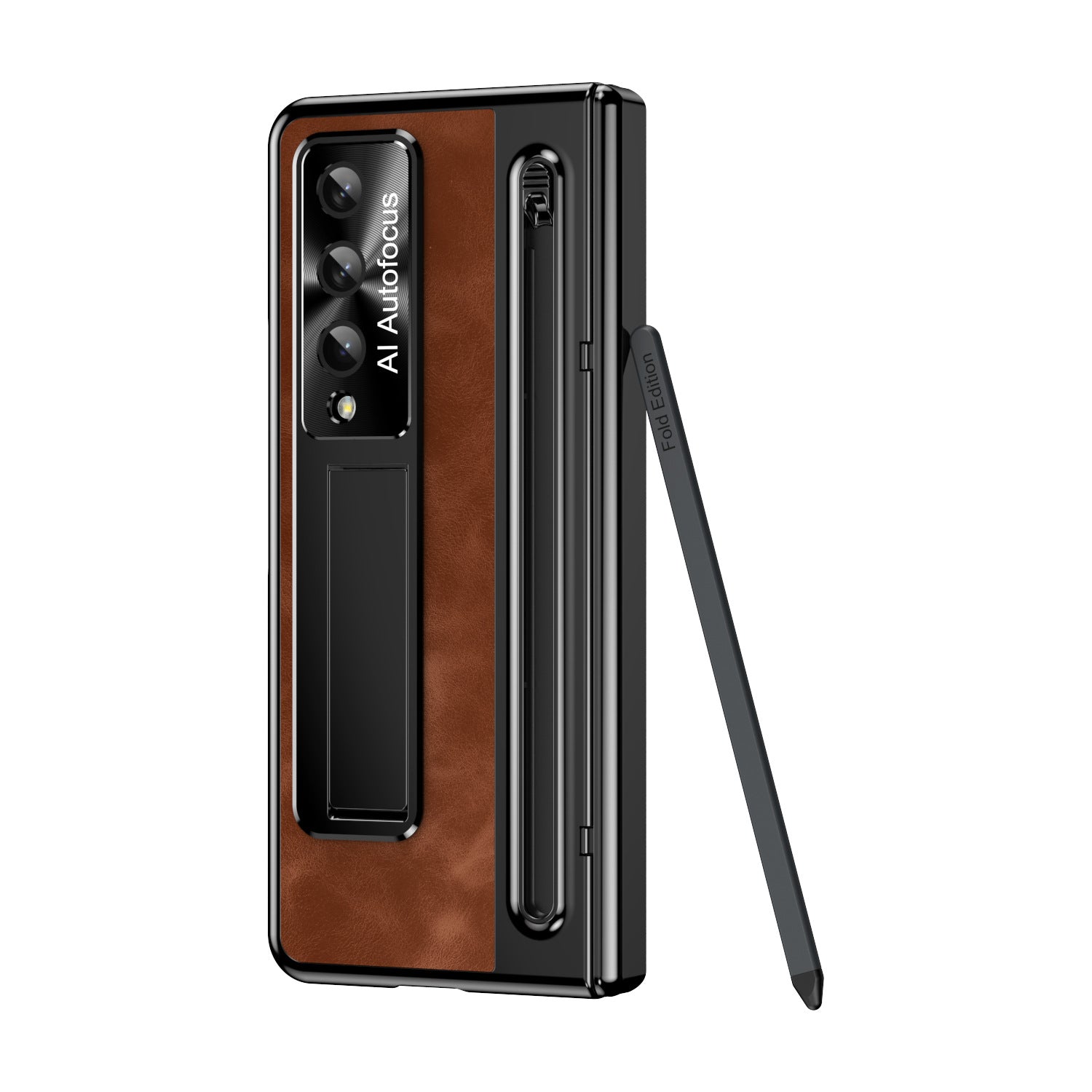 Suitable for Samsung zfold 5 phone case FOLD4 folding official pen slot case film integrated all inclusive anti fall protective case