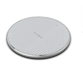 Round wireless ultra-thin charger new product 10W aluminum alloy mobile phone wireless charger gift gift Android Apple universal