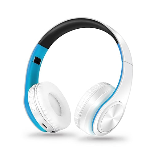Upgrading  Wireless Bluetooth Headphones Stereo Headset Music sports Over the Earphone with Mic for Iphone Sumsamg  Huawei