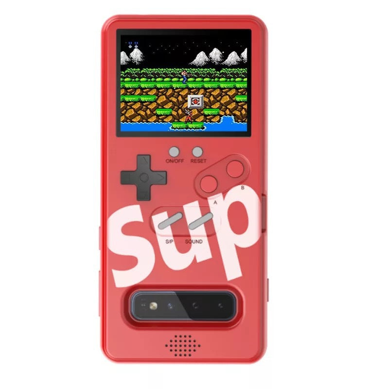 Color Screen Game Console Is Applicable To Huawei iPhone 12pro Apple 13 Phone Case Xsmax Phone Case XR 678p Cover