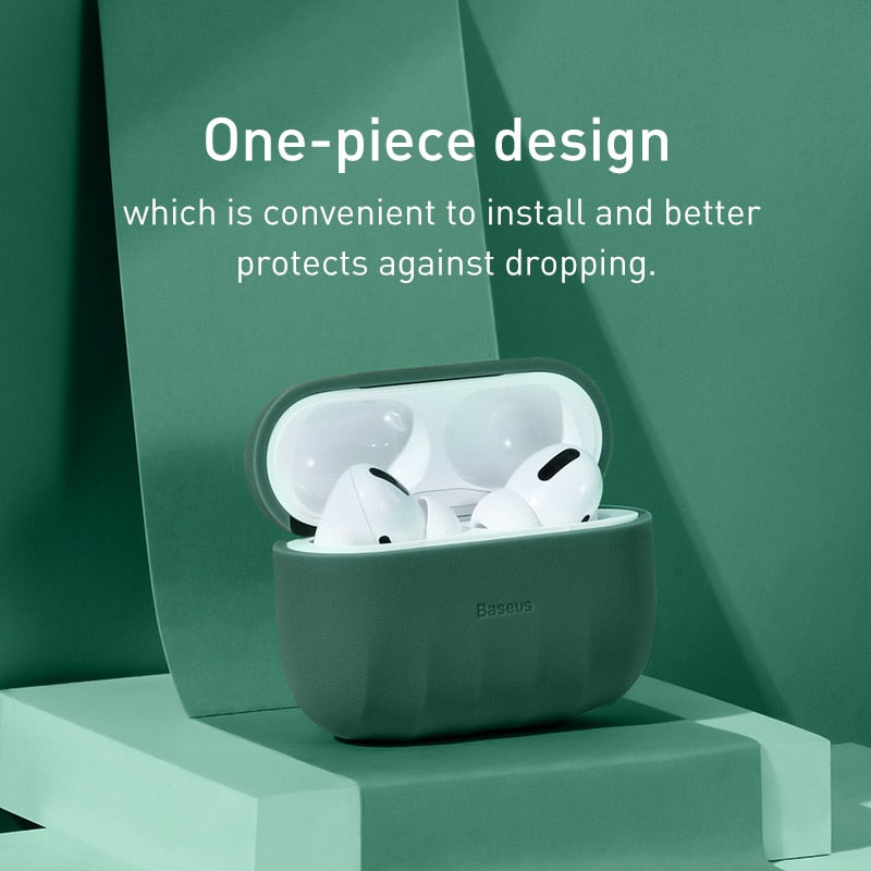 Baseus Non-slip Case For Airpods Pro Case Silicone Wireless Bluetooth Earphone Case For Apple Airpods 3 pro Case Cover