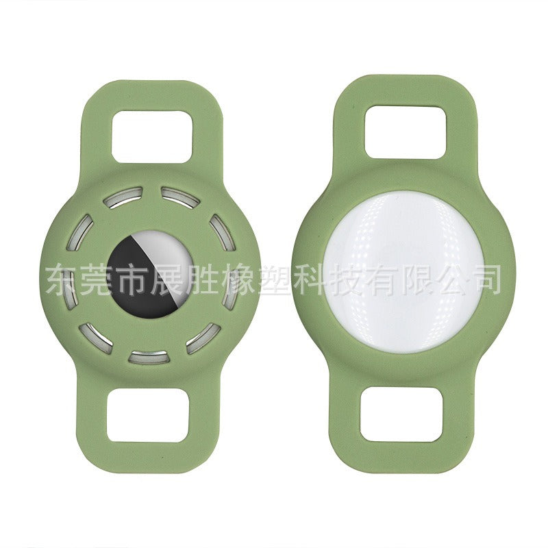 Suitable for Apple Airtag Silicone Protective Case Apple Locator Tracker Pet Anti-loss Protective Case