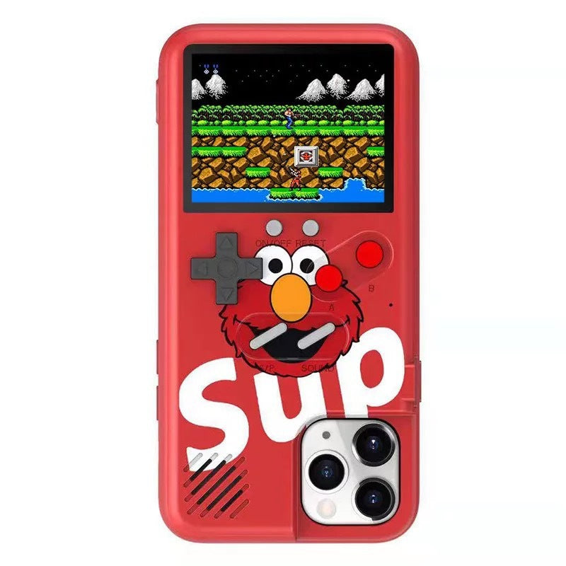 Color Screen Game Console Is Applicable To Huawei iPhone 12pro Apple 13 Phone Case Xsmax Phone Case XR 678p Cover