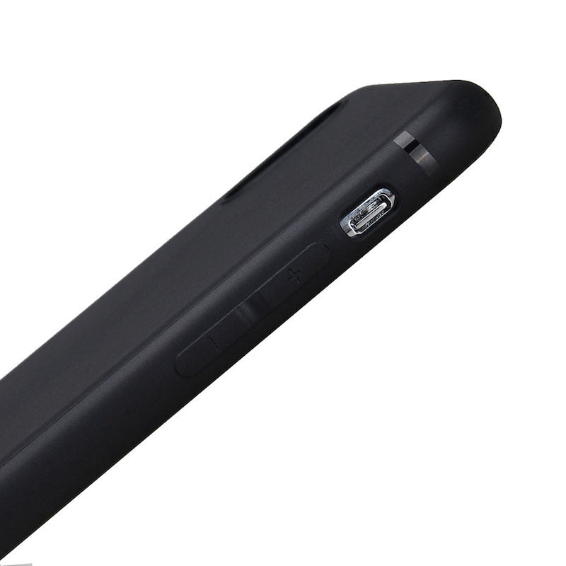 Mobile Shell Apple 8Plus Black tpu Face Line Soft Shell Simple Sketch Shell For iphone 6