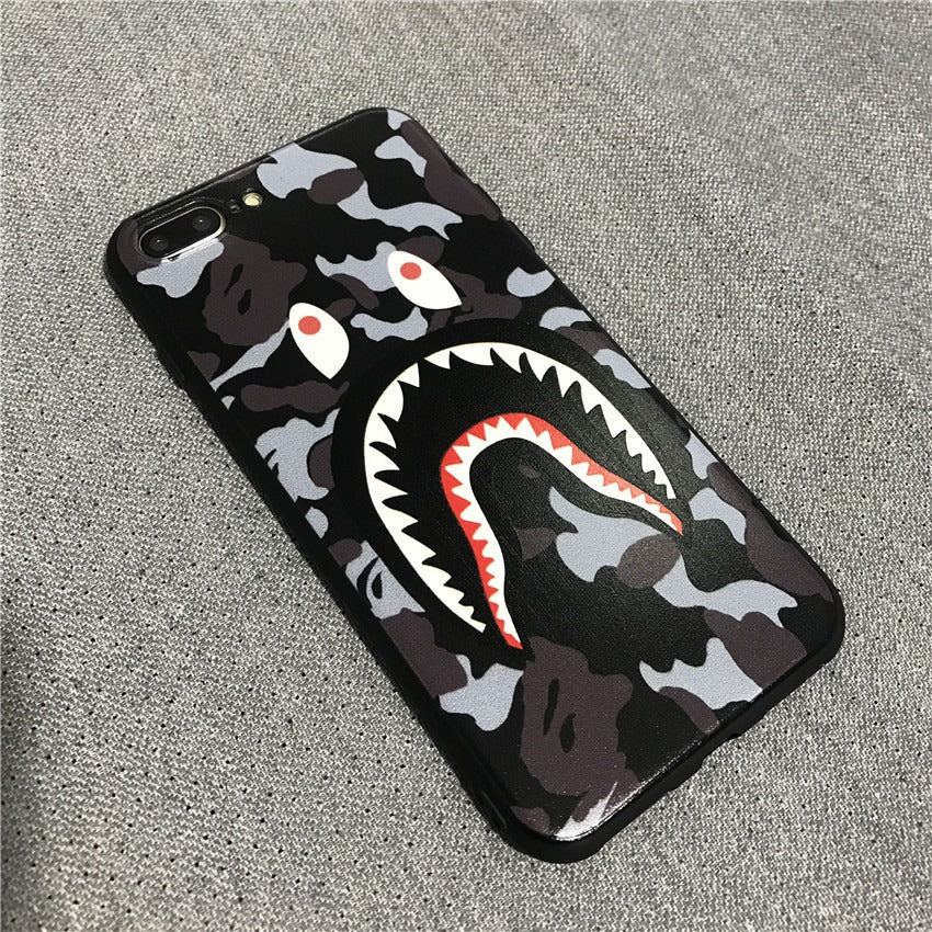 Shark Mouth Suitable for Apple 12plus Phone Case iPhone 11 Full Package Matte 14 Silicone Soft Case Anti Drop