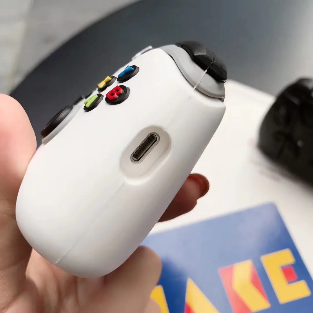 Fashion Classic Retro Game Console Wireless Bluetooth Earphone Case for Airpods pro Cute 3D gameboy Silicon Headphone xbox Cover