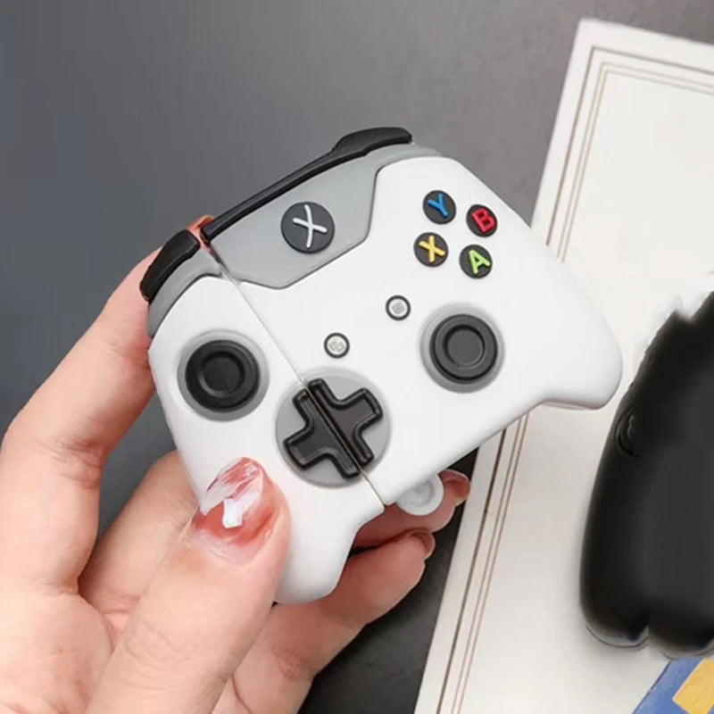 Fashion Classic Retro Game Console Wireless Bluetooth Earphone Case for Airpods pro Cute 3D gameboy Silicon Headphone xbox Cover