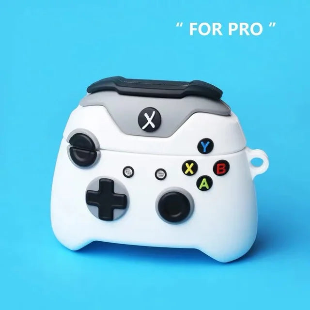 Fashion Classic Retro Game Console Wireless Bluetooth Earphone Case for Airpods pro Cute 3D gameboy Silicon Headphone xbox Cover